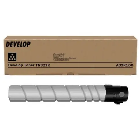 Toner Develop TN321K / A33K1D0 Black do drukarek (Oryginalny) [27k]